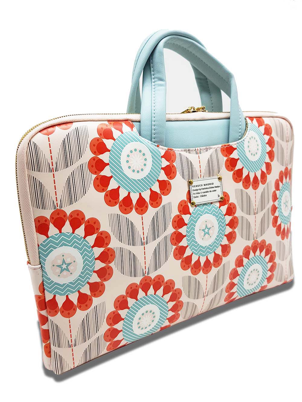 floral laptop bag